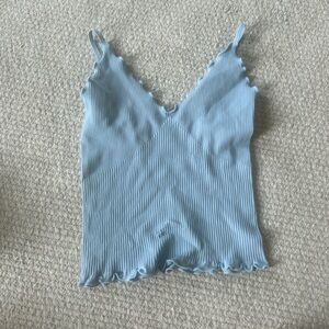 Free People light blue tank top